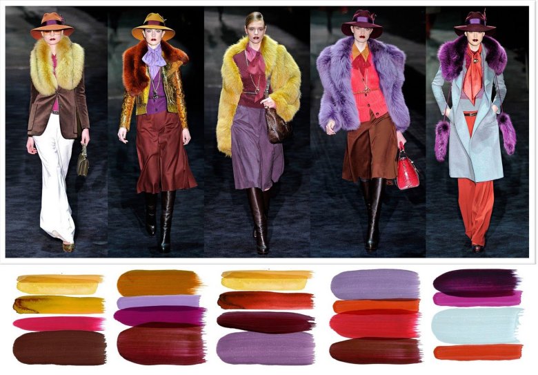 Зимова палітра кольорів в одязі