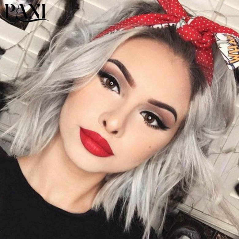 Зачіски з банданою на коротке волосся