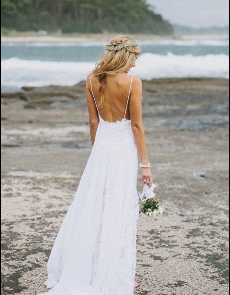 Весільне плаття для моря