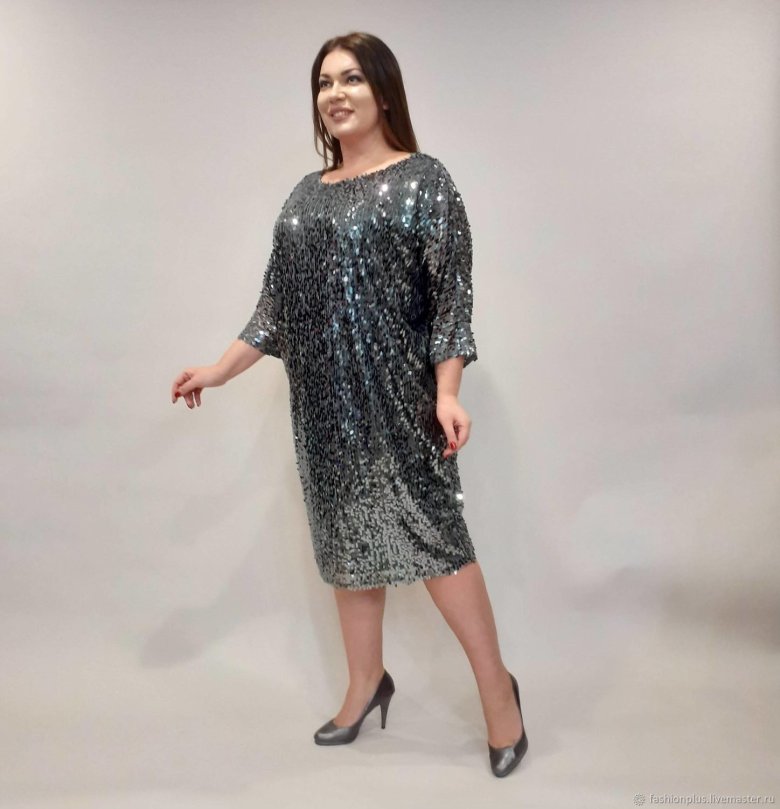 Комбіновані сукні з паєток