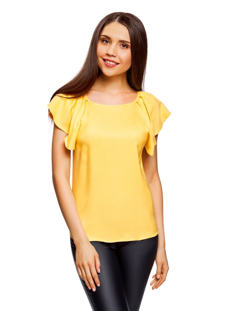 Блузка бежева жіноча