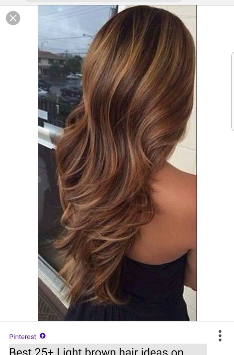 Контуринг волосся балаяж