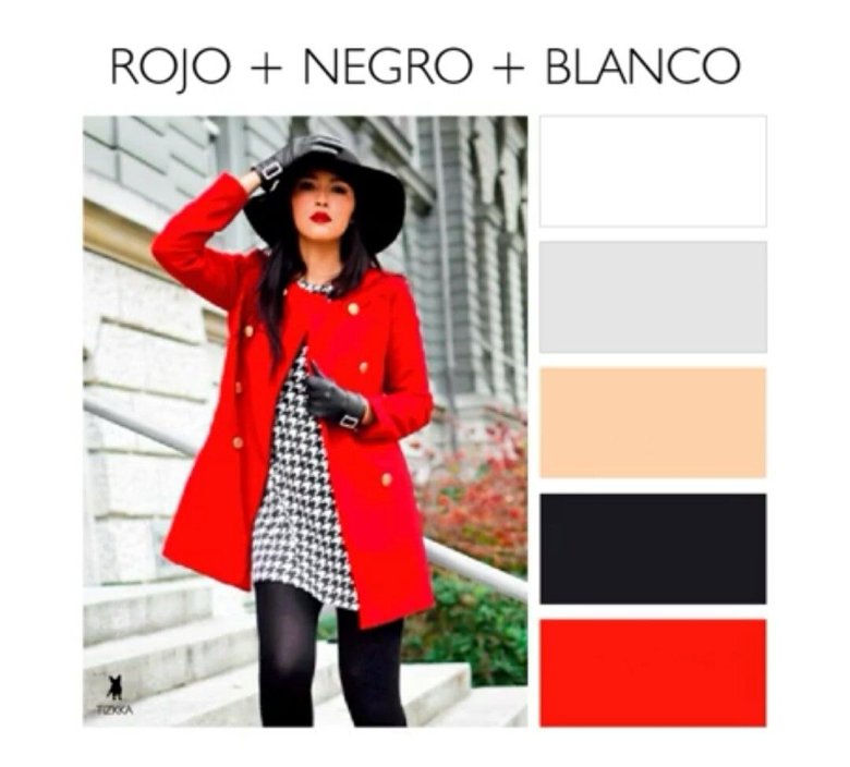 Поєднання кольорів червоний чорний