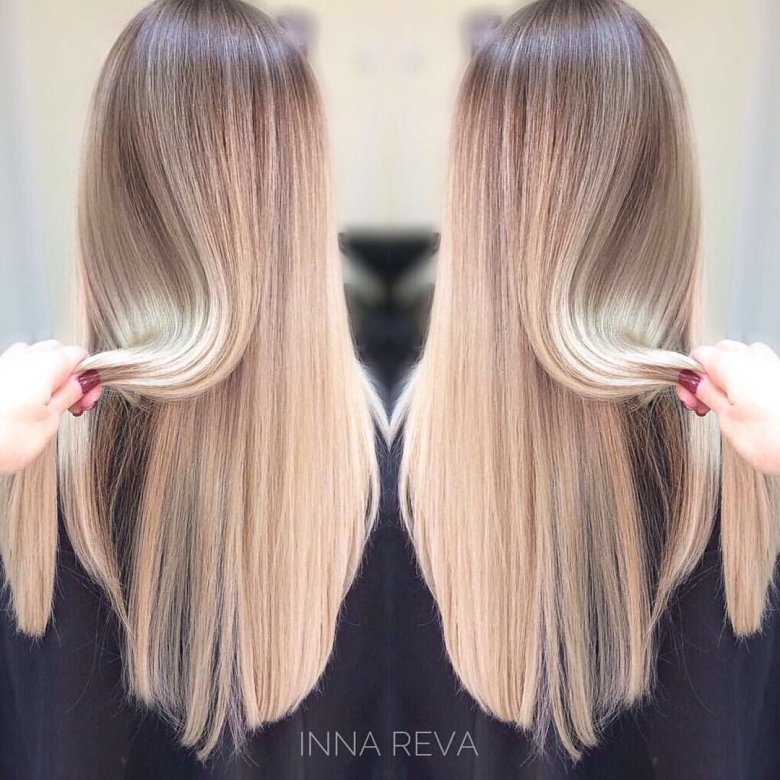 Балаяж блонд 2020