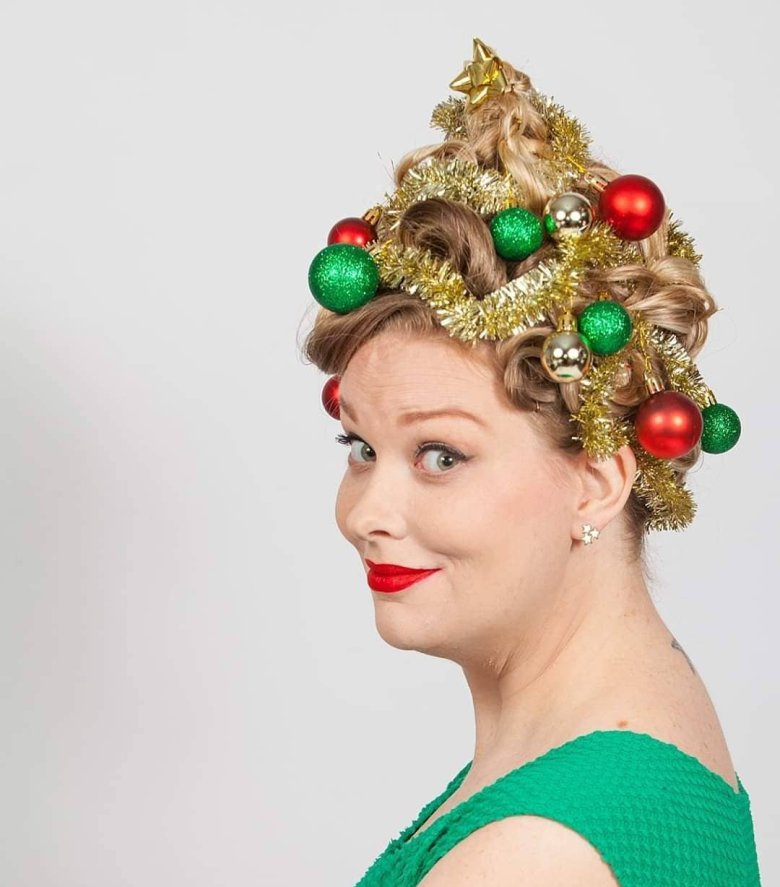 Зачіска на корпоратив на середнє волосся