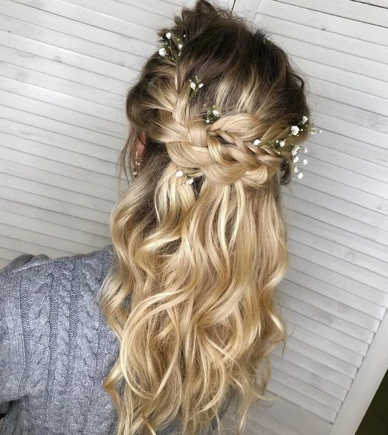 Зачіски на новорічний корпоратив - 66 фото