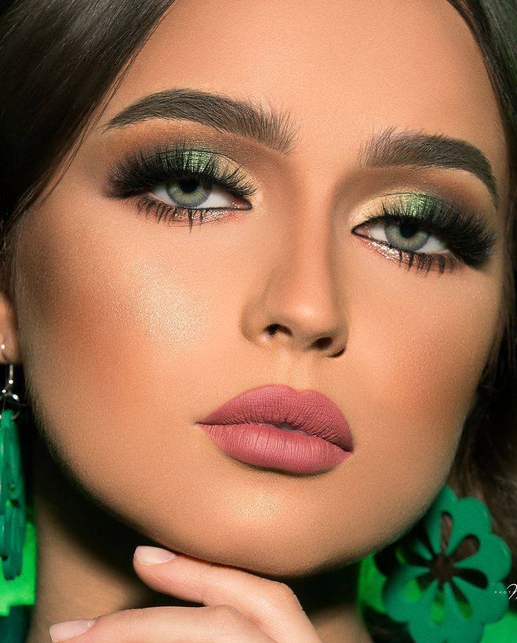 Макіяж для зелених очей