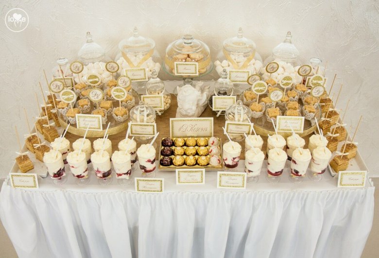 Весільний чайний стіл