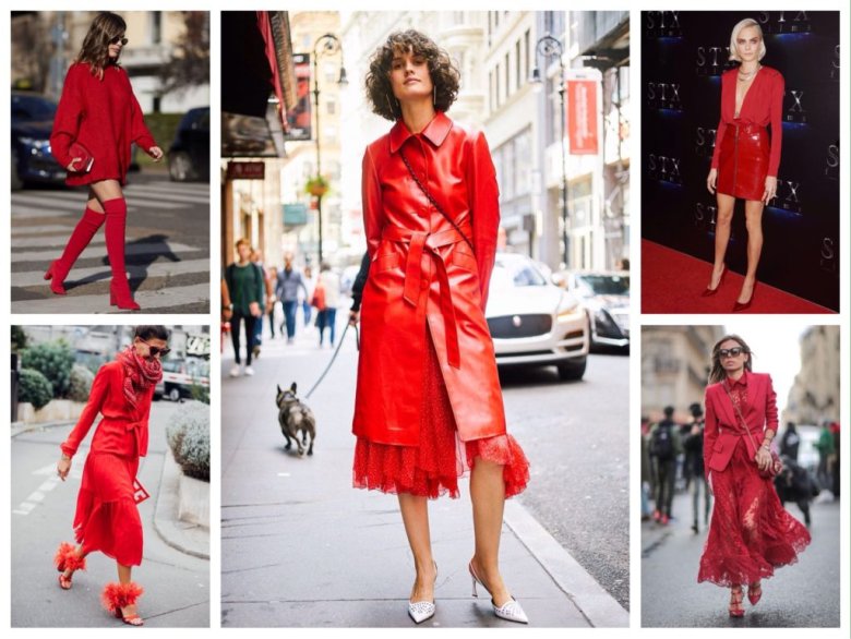 Червоний тотал цибуля стріт стайл 2020