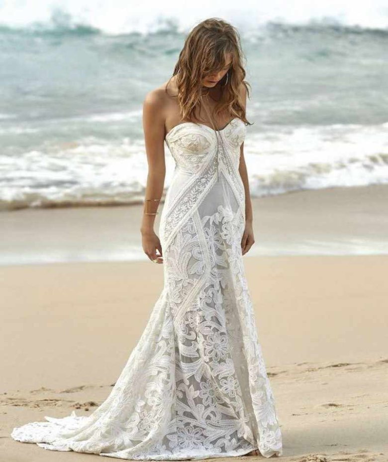 Весільні сукні для пляжної церемонії