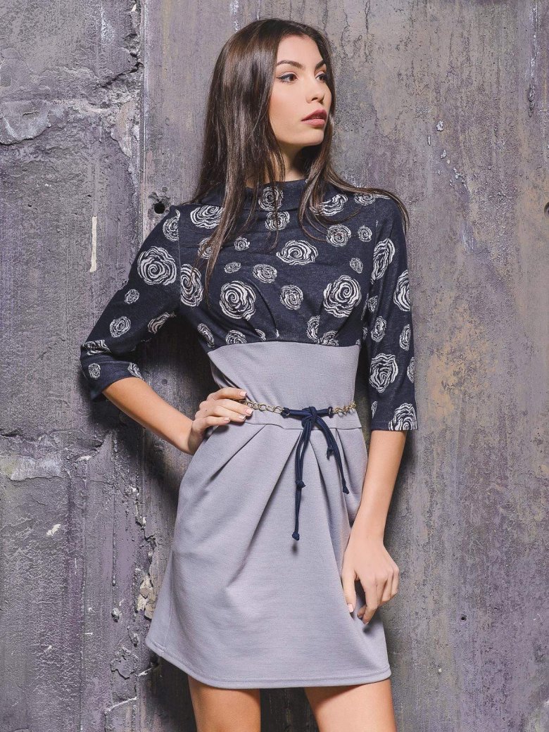 Комбіновані сукні