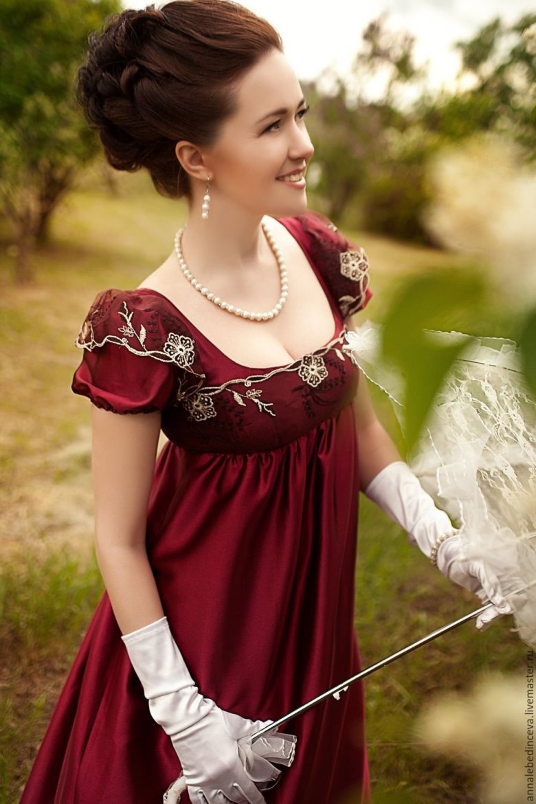 Жіночі зачіски в стилі Ампір фото