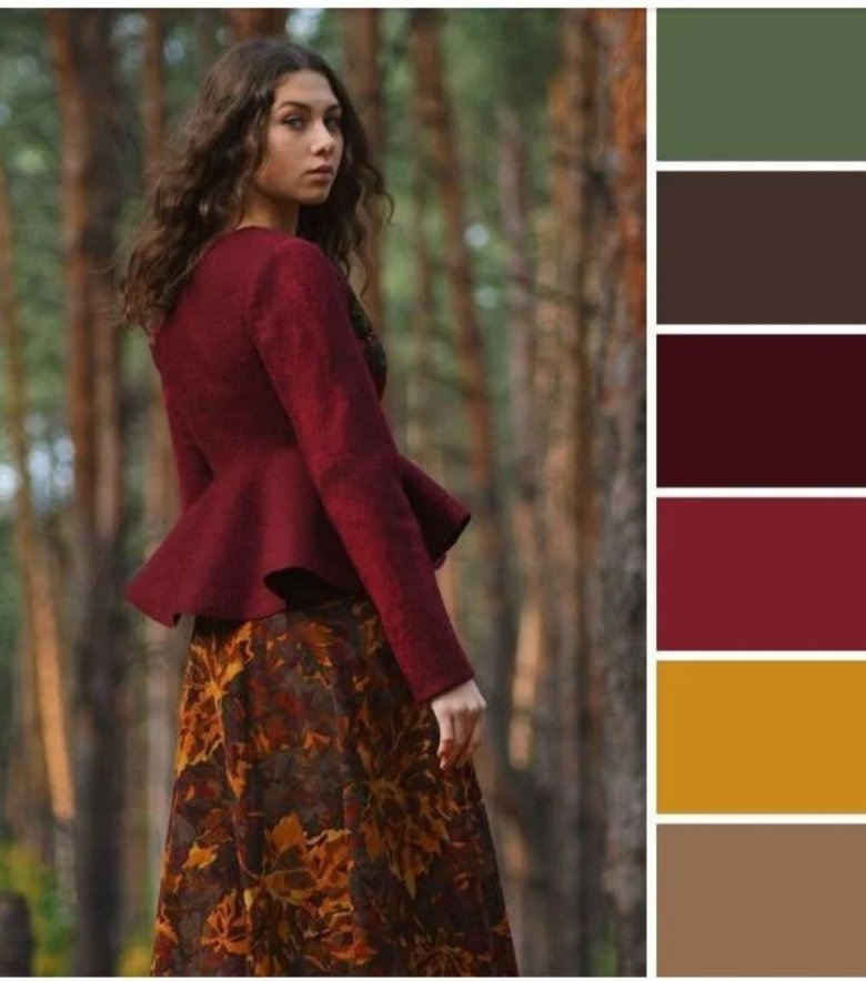 Поєднання квітів гірчичний