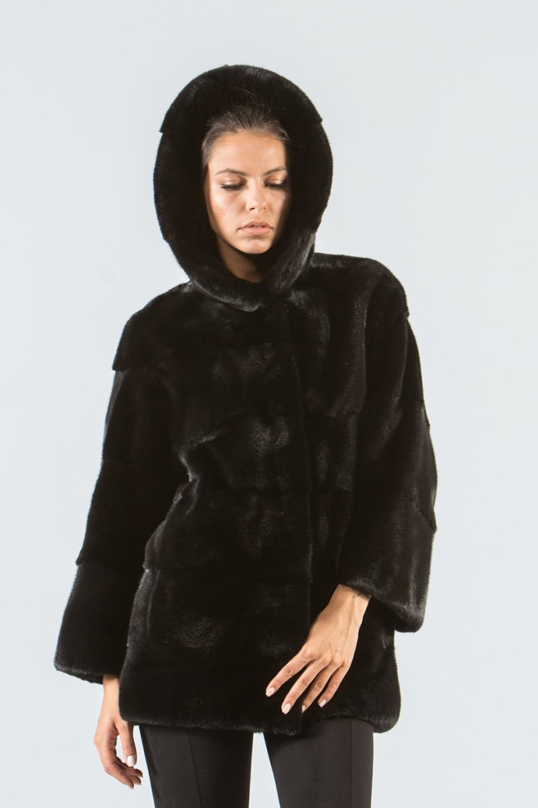 Juanno fur шуба Black Nafa