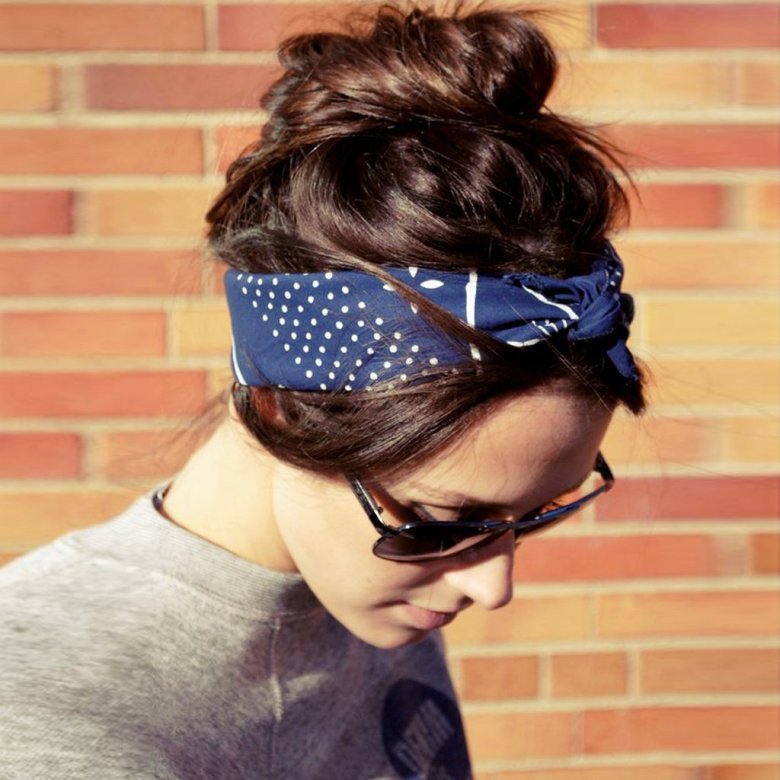 Зачіски з банданою