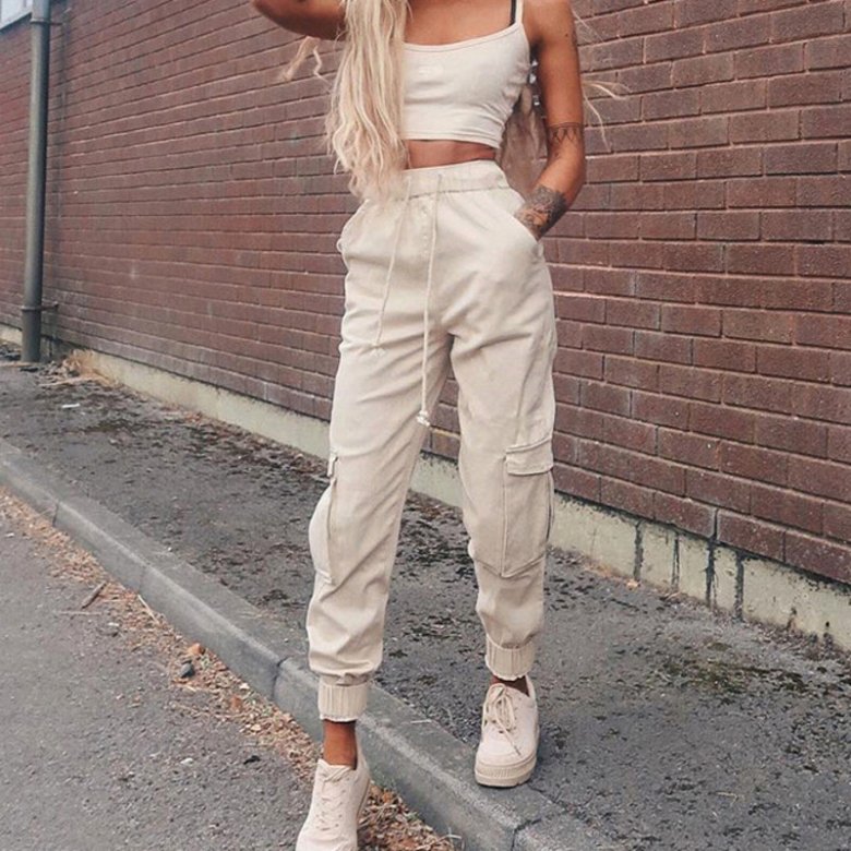 Штани карго стріт стайл