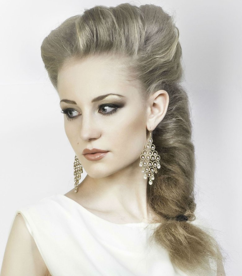 Стиль ампір зачіски - 75 фото