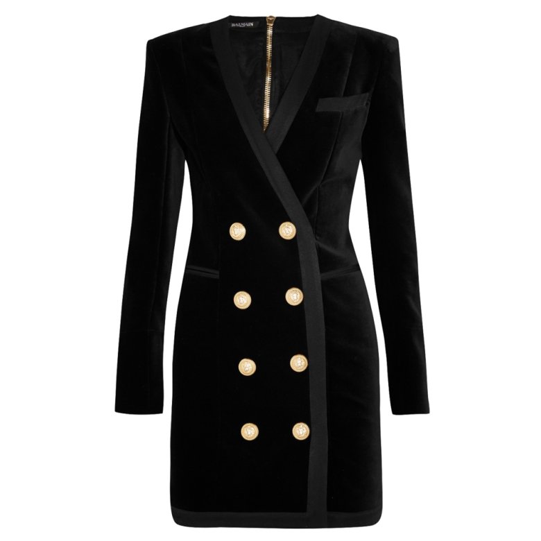 Сукня-піджак максі Balmain