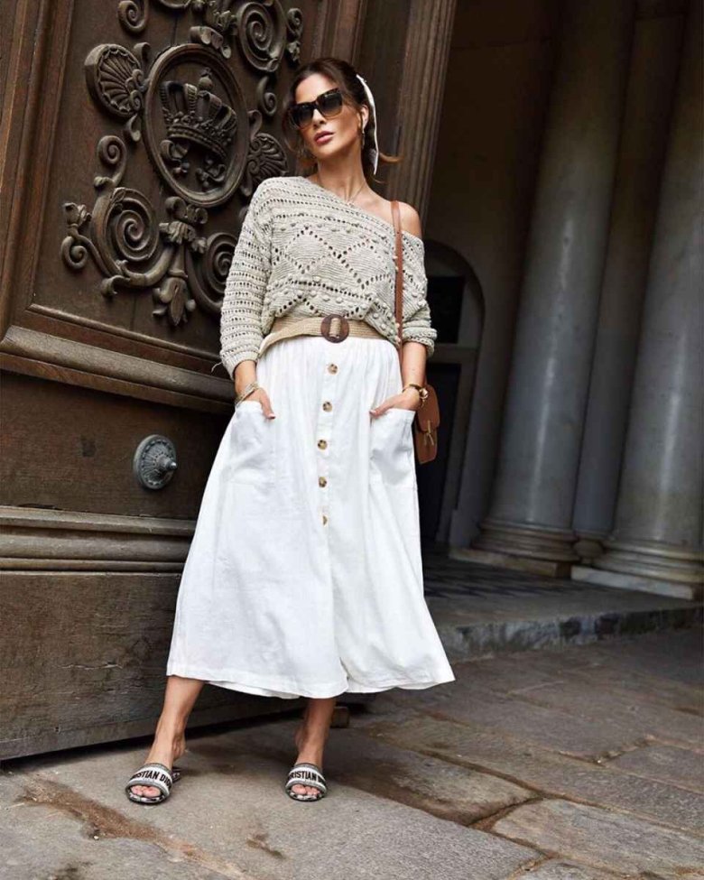 Льняні спідниці 2020