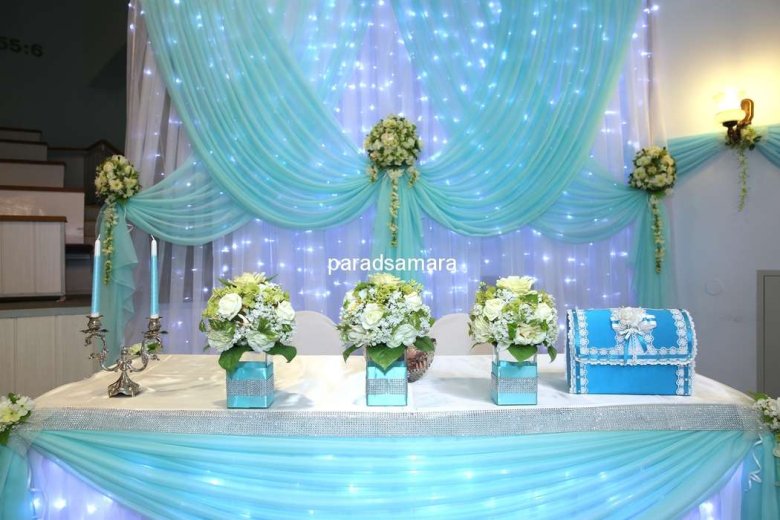 Весілля у кольорі бірюза