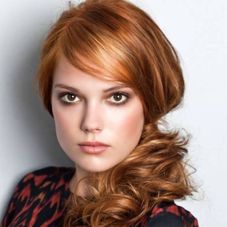 Зачіски на руде волосся