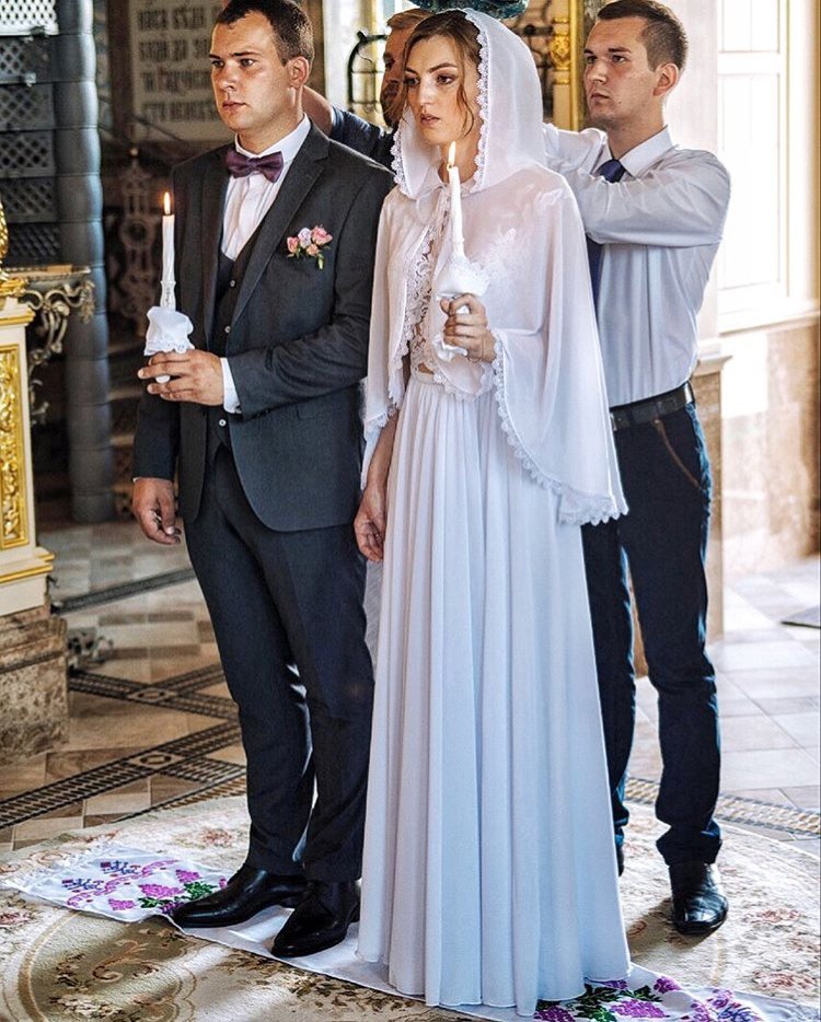 Вінчання одяг нареченої