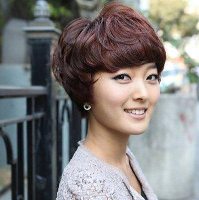 Haircut korean short Піксі