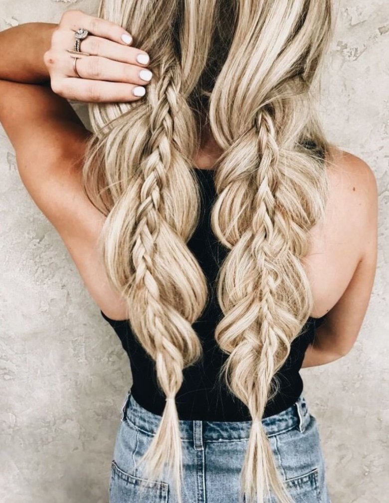 Зачіски з плетінням