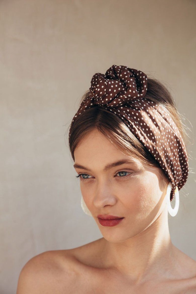 Об'ємний обідок для волосся