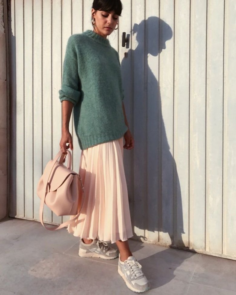 Serginnetti спідниця плісована