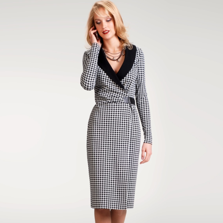 Комбіновані сукні для повних