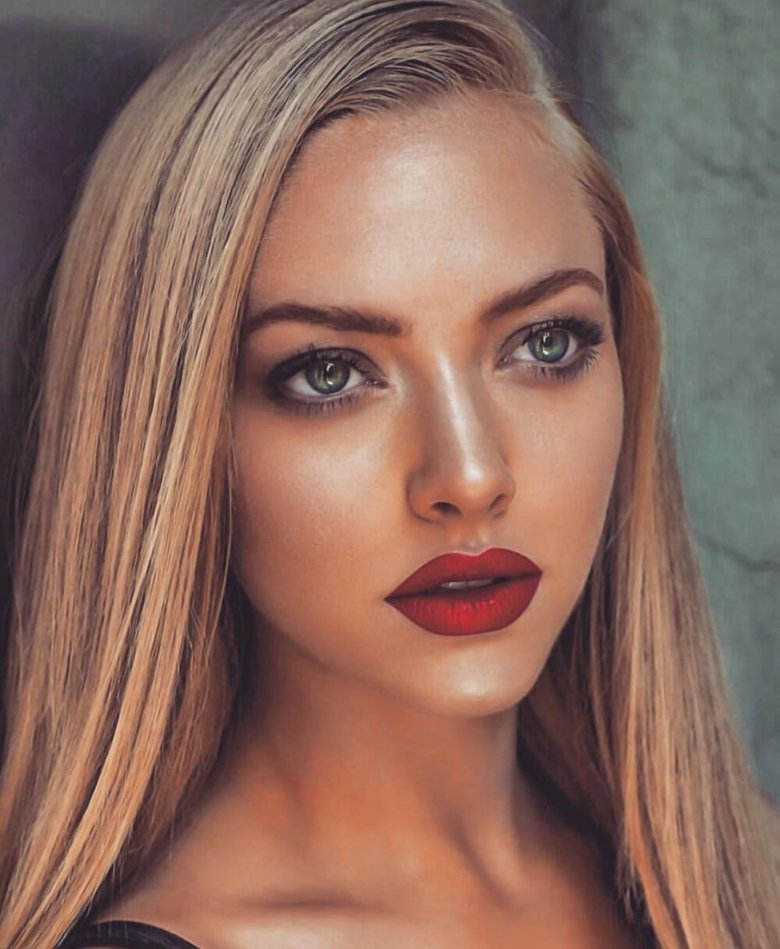 Аманда Сейфрід макіяж