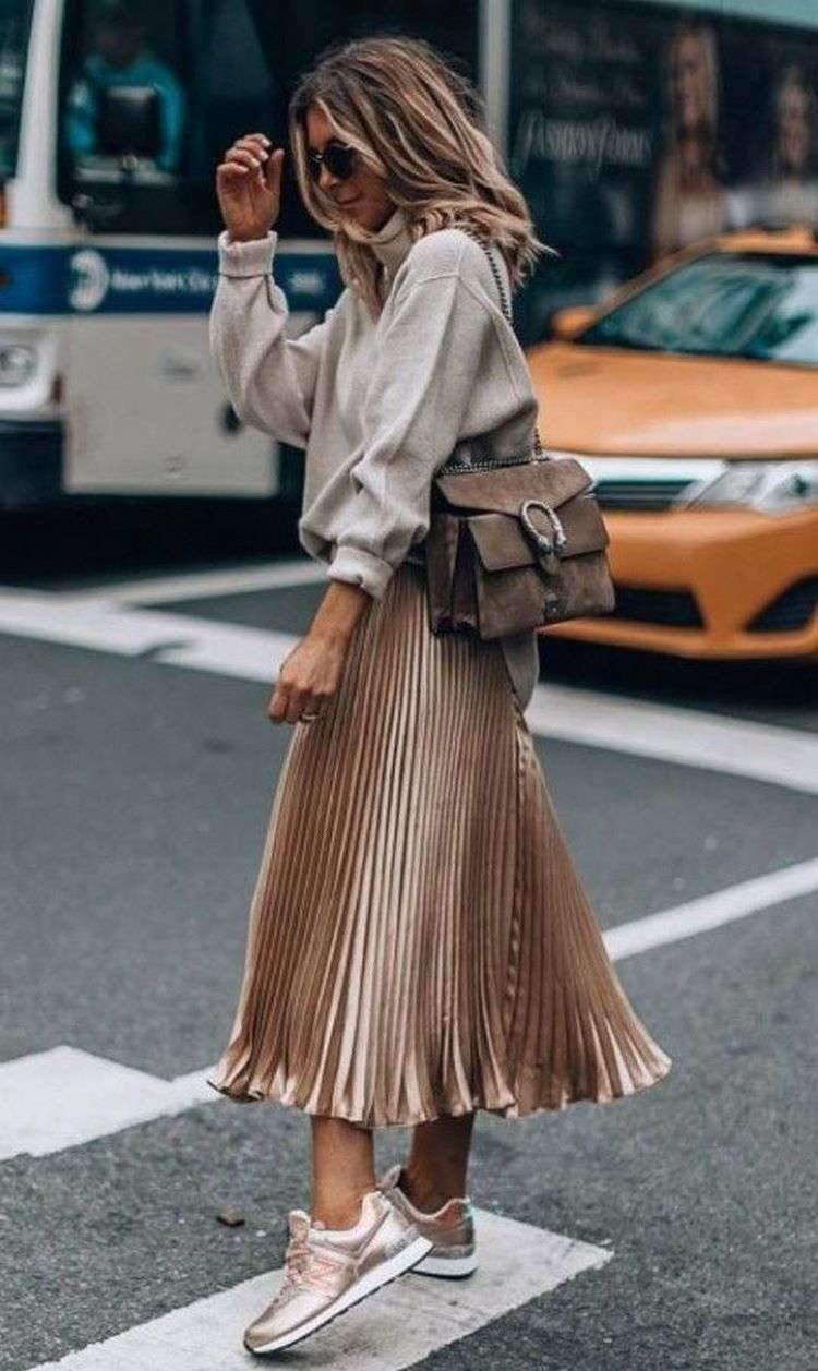 Шифонова спідниця Street Style 2020