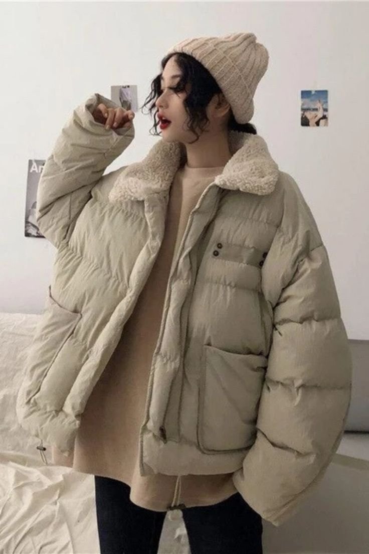 Пуховик естетичний