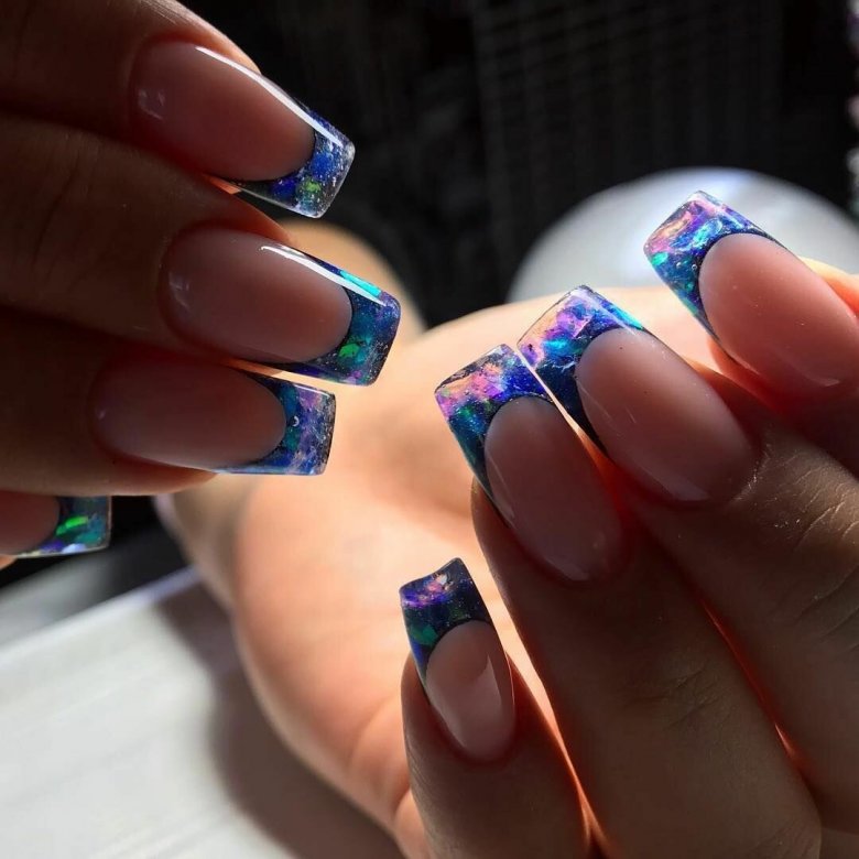 Викладний вітражний акваріумний френч