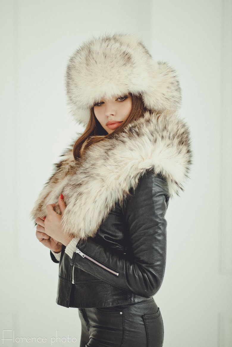 Куртка шкіряна з хутром Miss Marisa