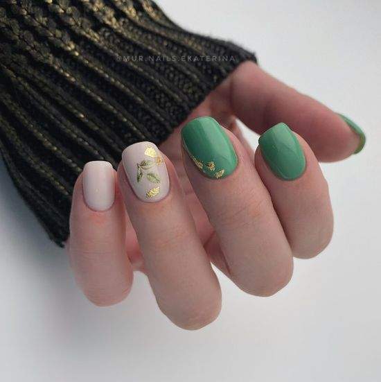 Весняний манікюр на короткі нігті: фото, красивий дизайн.