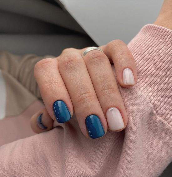 Весняний манікюр на короткі нігті: фото, красивий дизайн.