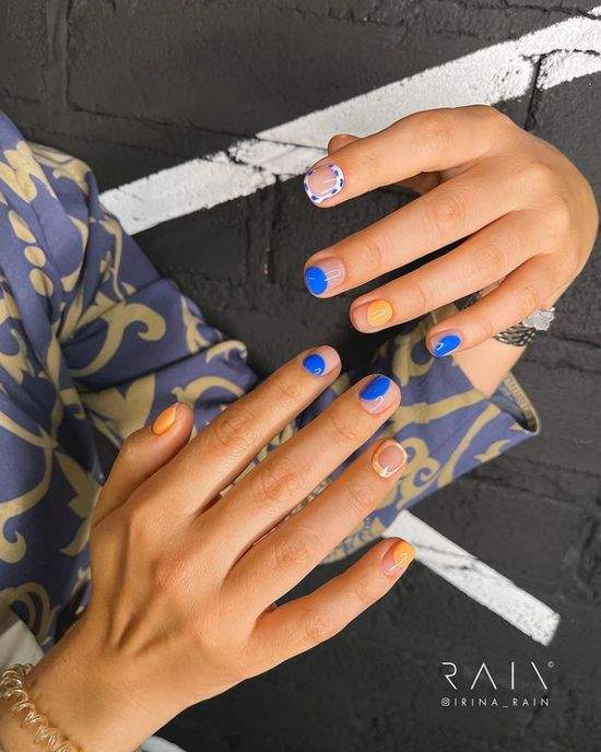 Весняний манікюр на короткі нігті: фото, красивий дизайн.