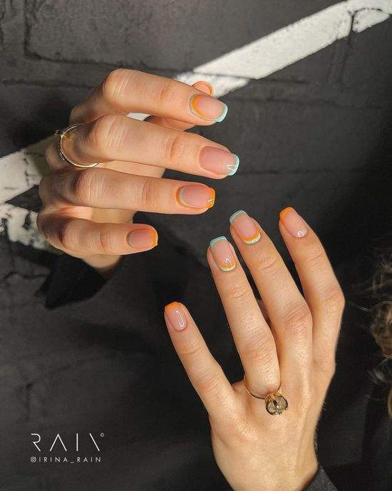 Весняний манікюр на короткі нігті: фото, красивий дизайн.