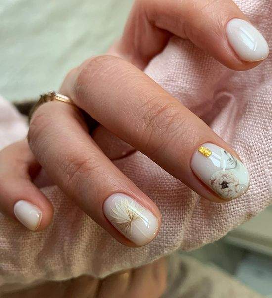 Весняний манікюр на короткі нігті: фото, красивий дизайн.