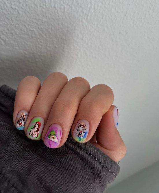 Весняний манікюр на короткі нігті: фото, красивий дизайн.