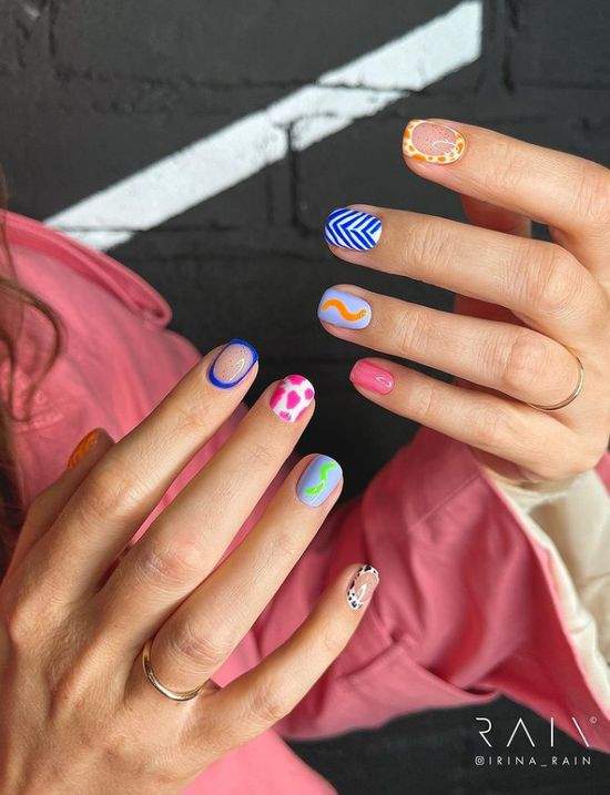 Весняний манікюр на короткі нігті: фото, красивий дизайн.