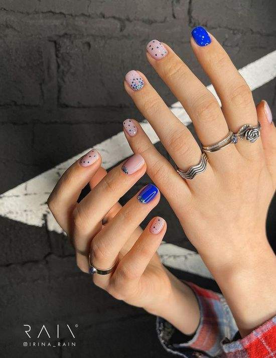 Весняний манікюр на короткі нігті: фото, красивий дизайн.