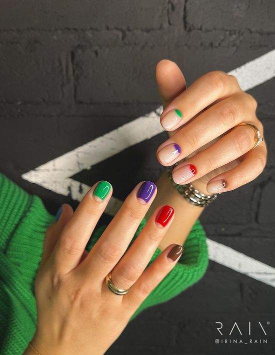 Весняний манікюр на короткі нігті: фото, красивий дизайн.