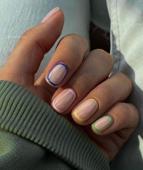 Весняний манікюр на короткі нігті: фото, красивий дизайн.