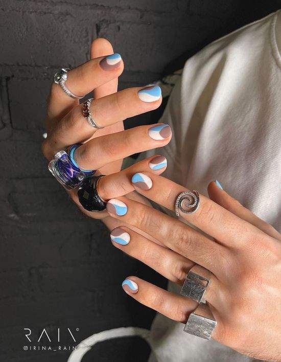 Весняний манікюр на короткі нігті: фото, красивий дизайн.