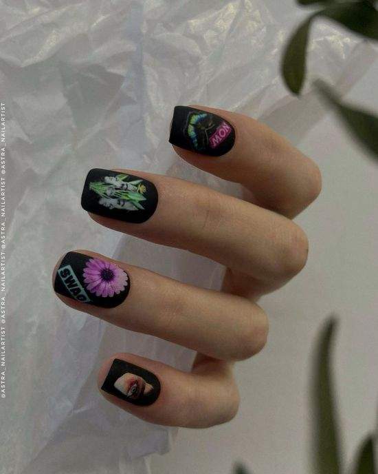 Весняний манікюр із квітами: актуальний дизайн