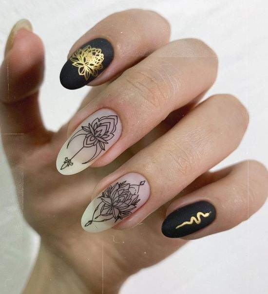 Весняний манікюр із квітами: актуальний дизайн