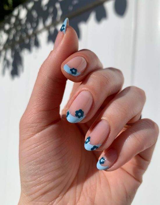 Весняний манікюр із квітами: актуальний дизайн